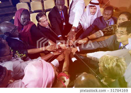 Diversity International People Hands Together Collaboration 31784169