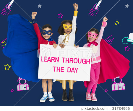Imagination galaxy cheerful illustration learning 31784966