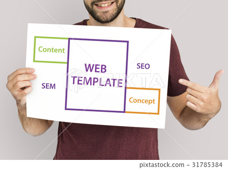 Web Template SEO Content Word Boxes Web Template SEO Content Word Boxes 31785384