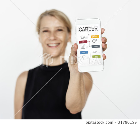 Career Opportunity Work Diagram Concept Career Opportunity Work Diagram Concept 31786159