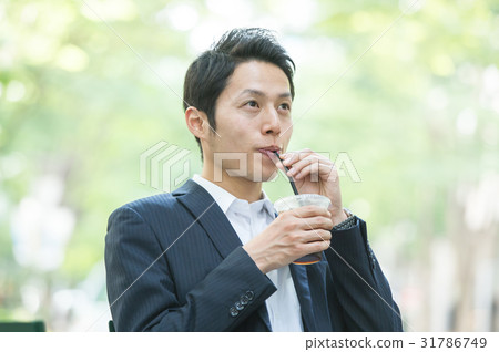 商人喝飲料 商人喝飲料 31786749