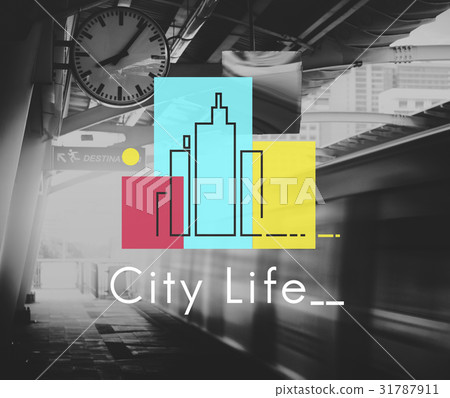Urban Living City Lifestyle Society Graphic Urban Living City Lifestyle Society Graphic 31787911