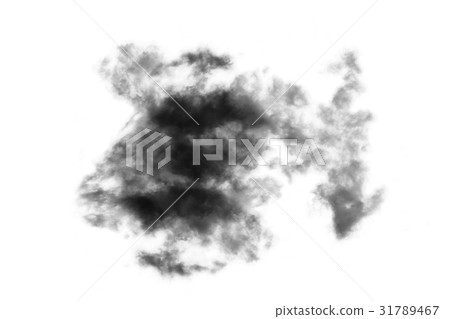 Textured Smoke,isolated on white background Textured Smoke,isolated on white background 31789467