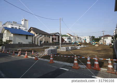 Residential area construction work 31790108