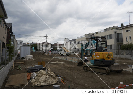 Residential area construction work 31790133