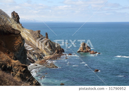 小樽的海洋和春天的祝福 31790952