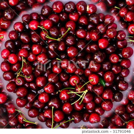 red cherry background 31791046