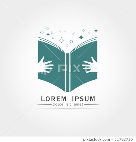 Education book logo vector design 31792730