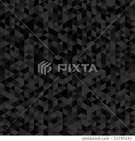 geometric mosaic pattern from black triangle geometric mosaic pattern from black triangle 31795242