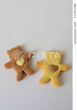 Heart and bear cookies Heart and bear cookies 31795398