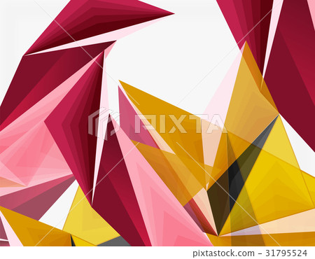 3d modern triangle low poly abstract geometric 3d modern triangle low poly abstract geometric 31795524