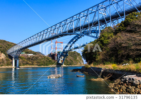 Tianmen Bridge and Shin Tennenbashi Amakusa Gosei Bridge No. 1 Bridge 31796135