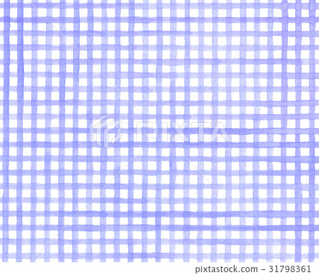 手繪水彩方格花布檢查模式 手繪水彩方格花布檢查模式 31798361
