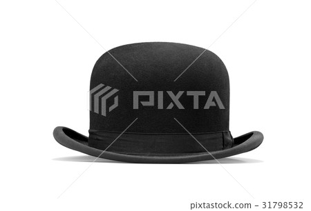a bowler hat isolated on a white background 31798532