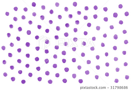 手繪水彩波爾卡圓點 手繪水彩波爾卡圓點 31798686