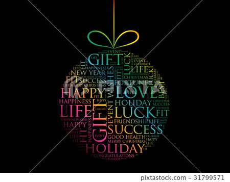 Happy New Year celebration greeting card 31799571