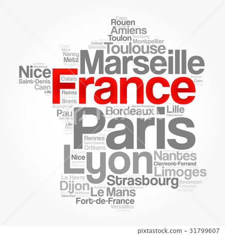 List of cities and towns in FRANCE 31799607