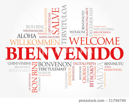 Bienvenido , Welcome in Spanish Bienvenido , Welcome in Spanish 31799790
