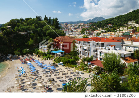 Coast Greece, Parga, Ionian sea 31802206
