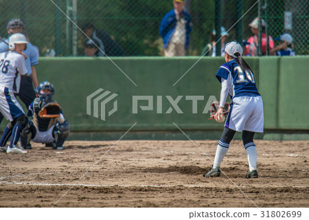 女子壘球比賽風光 女子壘球比賽風光 31802699