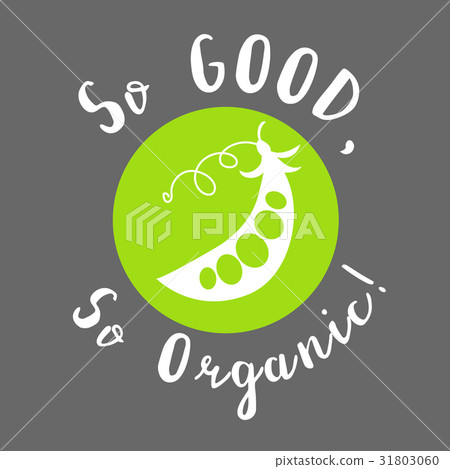 Peas green cartoon vector illustration 31803060