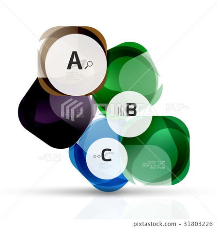 Vector abstract gem stones - Stock Illustration [31803226] - PIXTA