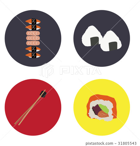 Set of japanese food Set of japanese food 31805543