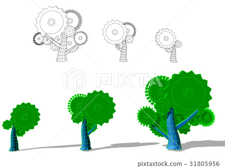 growth abstract illustration growth abstract illustration 31805956