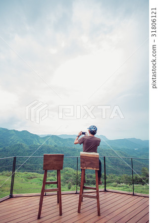 Man Alone backpacker Man Alone backpacker 31806121