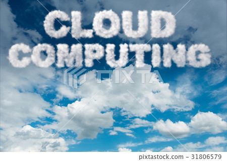 Cloud computing storage in IT concept 31806579