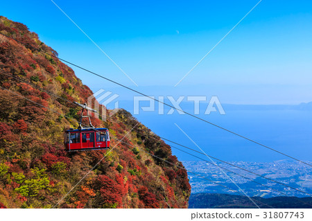 Unzen Nitada Pass(索道)的秋葉 Unzen Nitada Pass(索道)的秋葉 31807743