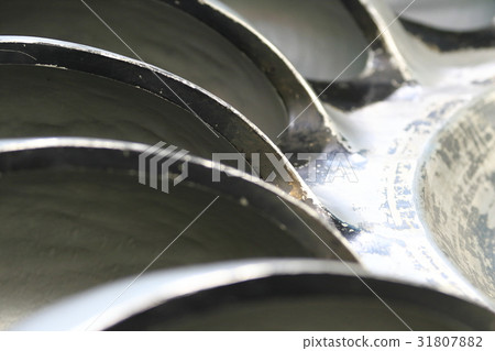 Pelton turbine at Kurobe River Fourth Power Station 31807882