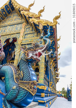 Rong Sua Ten temple, Chiangrai Province, Thailand 31809815