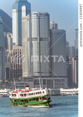 High-rise building in Hong Kong and Star Ferry High-rise building in Hong Kong and Star Ferry 31809997