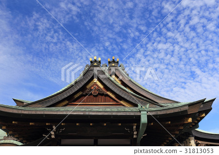 Osaka Tenmangu Shrine Hall (West side) Osaka Tenmangu Shrine Hall (West side) 31813053