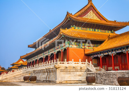 In the Forbidden City in Beijing North China In the Forbidden City in Beijing North China 31813124