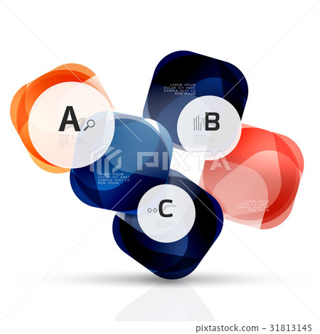 Vector abstract gem stones - Stock Illustration [31813145] - PIXTA