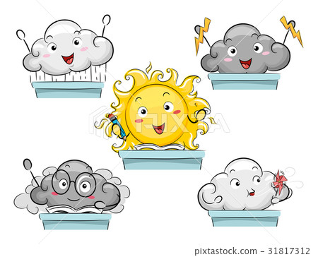 Mascot Weather Elements Class 31817312