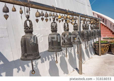 Bell of Wat Saket (Golden Hill) in Bangkok, Thailand 31818033
