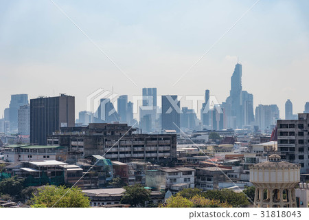 曼谷泰國景觀希望從金山(金山) 曼谷泰國景觀希望從金山(金山) 31818043