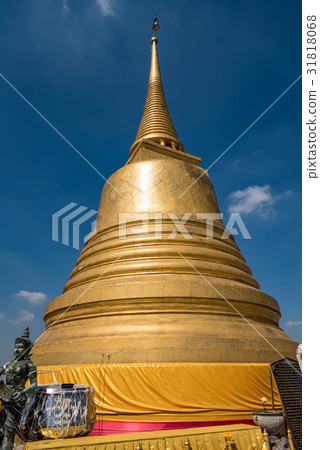 Wat Saket（金黃小山）在曼谷，泰國 31818068