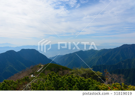 Yatsugatake Nakanishi Takahara國家公園和Ariakeama的山脈 Yatsugatake Nakanishi Takahara國家公園和Ariakeama的山脈 31819019