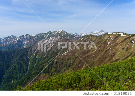 Early summer Northern Alps Otayidake and Yumigatake 31819055
