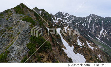 Northern Alps of early summer Nishihodakatake 31819482