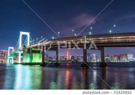 “東京”灣區的夜景 “東京”灣區的夜景 31820892