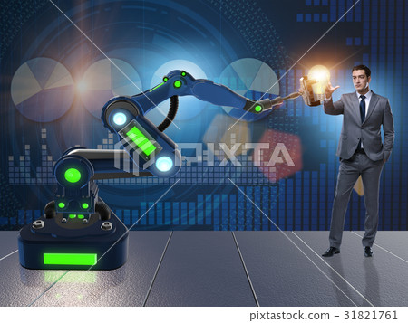 New idea concept with businessman 31821761