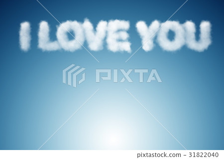 Romantic concept with clouds on sky Romantic concept with clouds on sky 31822040