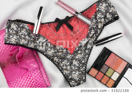 Shopping and fashion concept. Set of stylish sexy  31822188