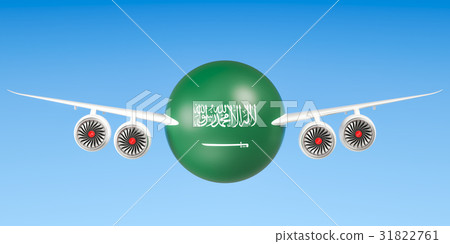 Saudi Arabia airlines and flying's concept 31822761