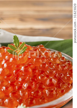 Soy sauce marinated salmon roe Soy sauce marinated salmon roe 31823820